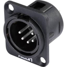 Hicon HI-X5DM-M HI-X5DM-M XLR-kontakter