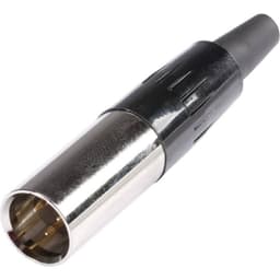 Hicon HI-XMCM3 HI-XMCM3 Miniatyr-XLR-stiftkontakt