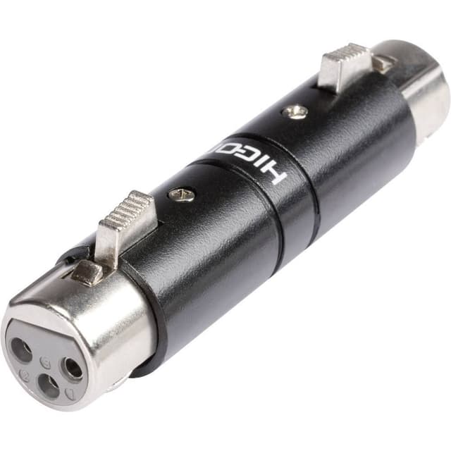 XLR-adapter XLR-honkontakt - XLR-honkontakt Hicon