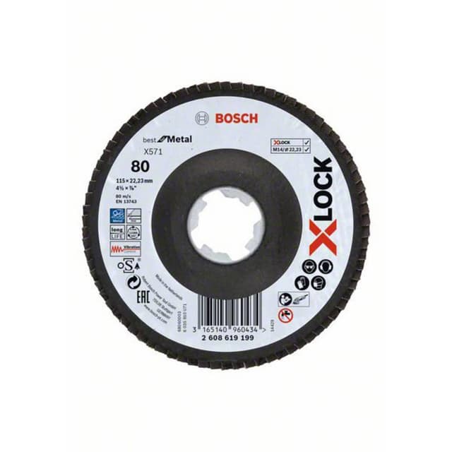 Bosch Accessories 2608619199 Slipsten Ø 115 cm N/A 1 st