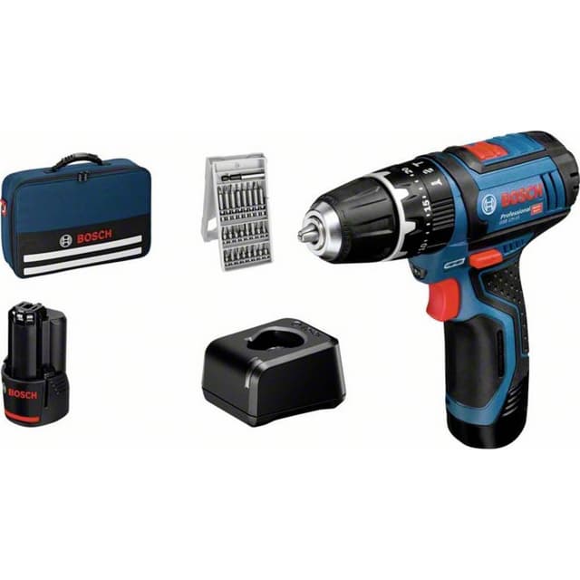 Bosch Professional 06019B690K Batteri slagboremaskine 1