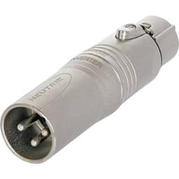 XLR-adapter XLR-hankontakt - XLR-honkontakt Neutrik