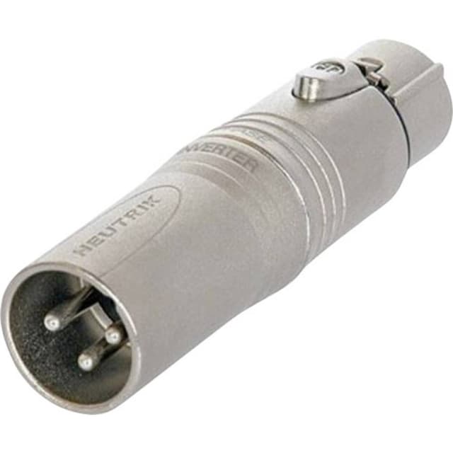 XLR-adapter XLR-hankontakt - XLR-honkontakt Neutrik