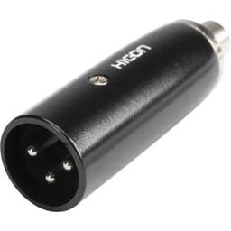 XLR-adapter XLR-hankontakt - RCA-hona Hicon HI-X3CI-MF