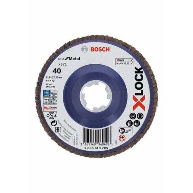 Bosch Accessories 2608619205 Slipsten Ø 115 mm N/A 1 st