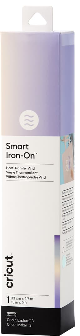 Cricut Smart Iron-On Holographic ark 33x273 (gjennomsiktig blå)