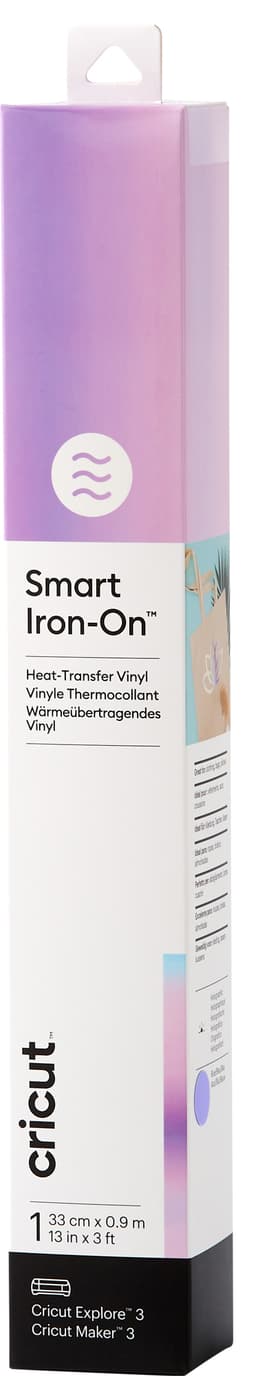 Cricut Smart Iron-On Holographic arkki 33x91 (sininen)