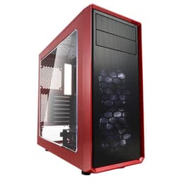 Fractal Design Focus G ATX PC-kabinet (rød, vindue)