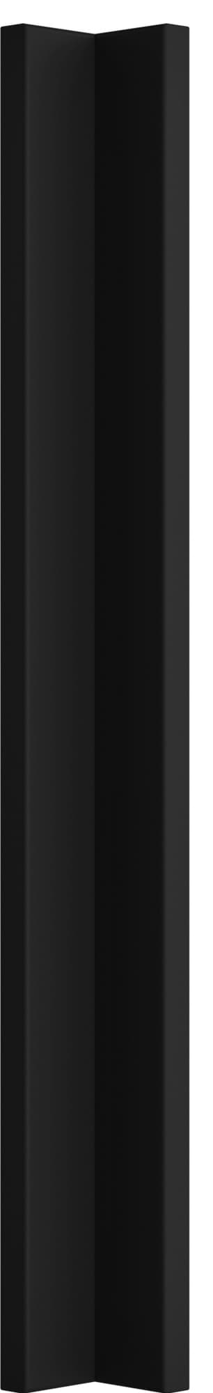 Epoq Pure hjørnefront 7x70  (matt sort)