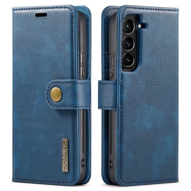 DG MING Samsung S22 2-i-1 Magnet Pungetui - Blå