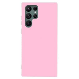 SKALO Samsung S22 Ultra Ultraohut TPU-kuori - Pinkki