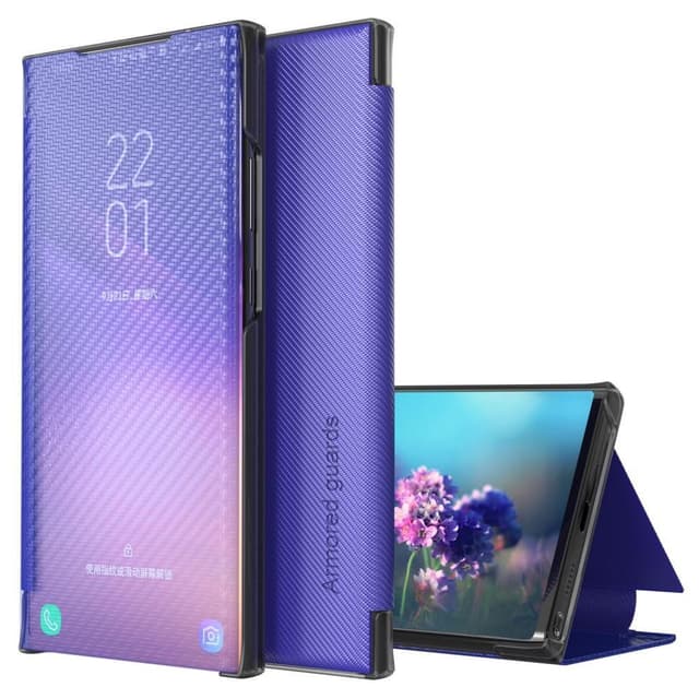 SKALO Samsung S22 Armored guards Hiilikuitu kotelo - Tummansininen