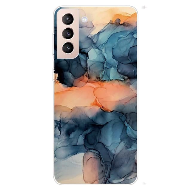 SKALO Samsung S22+ Marmor TPU-cover - #6 - #6