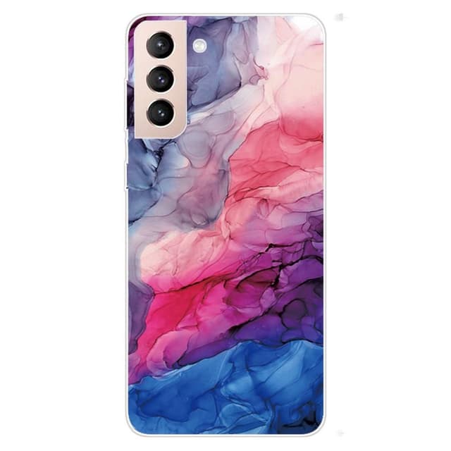 SKALO Samsung S22+ Marmor TPU-cover - #3 - #3