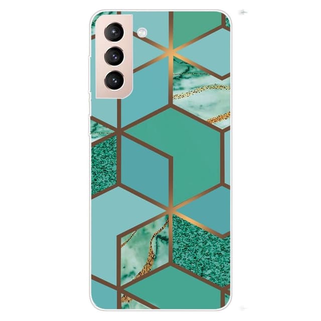 SKALO Samsung S22+ Marmor TPU-skal - Motiv 9