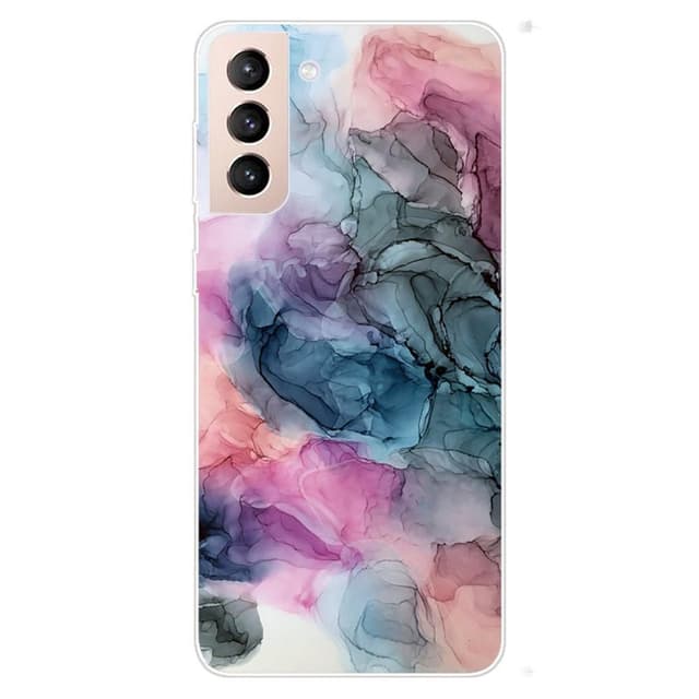 SKALO Samsung S22+ Marmor TPU-skal - Motiv 7