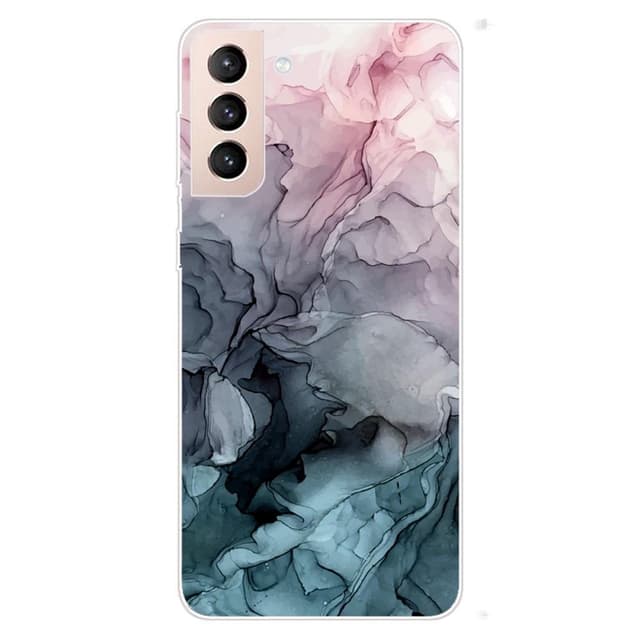 SKALO Samsung S22+ Marmori TPU kuori - #1 - #1