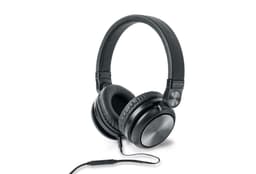 Muse Stereo-hovedtelefoner M-220 CF Over-ear, Mikrofon, Kablet, Aux-stik, Sort
