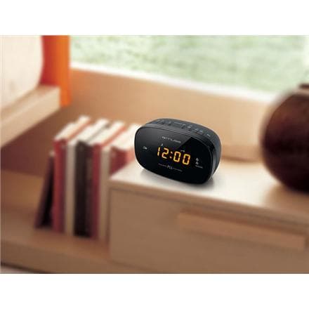 Muse Klockradio PLL M-150CR Svart, Larmfunktion