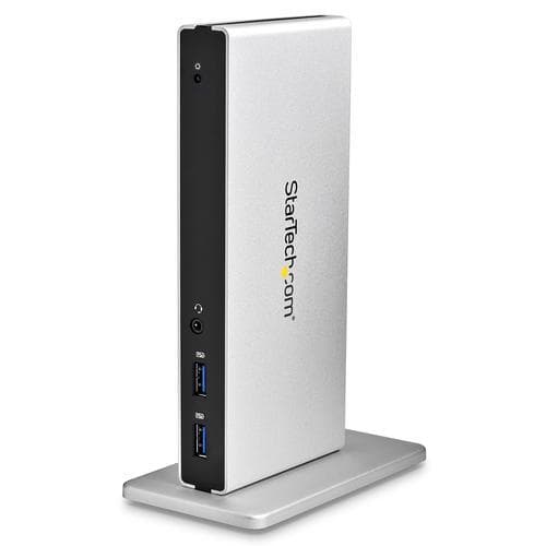 StarTech.com USB 3.0-dockningsstation för dubbla skärmar med DVI och v