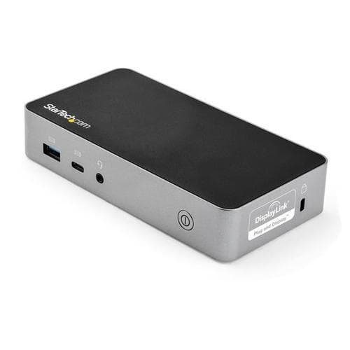 StarTech.com USB-C-dockningsstation för dubbla HDMI-skärmar med 60 W s