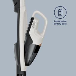 Electrolux dammsugare WELL Q6 WQ6144SW Trådlös drift, Handstick och ha