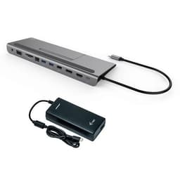i-tec Metal C31FLATPLUS112W, Langallinen, USB 3.2 Gen 1 (3.1 Gen 1) Type-C, 85 W