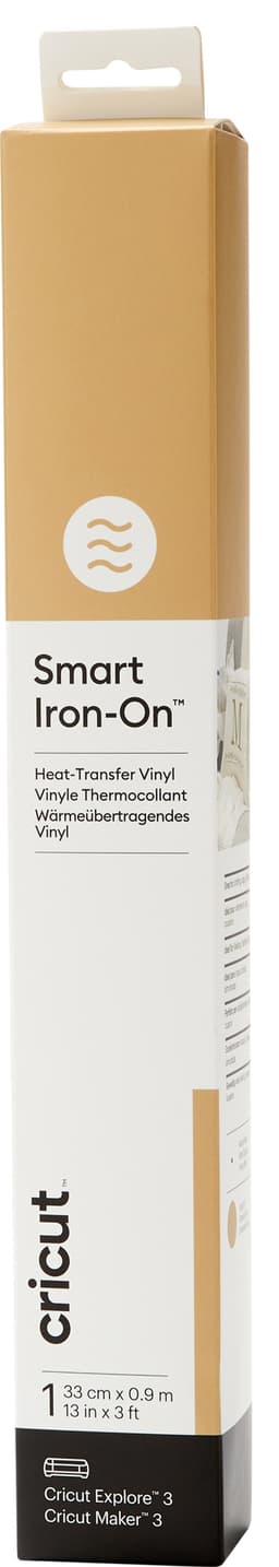 Cricut Smart Iron-On arkki 33x91 (kulta)
