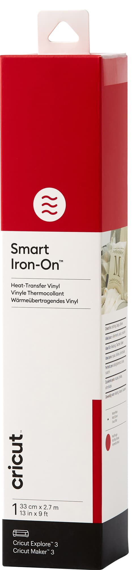Cricut Smart Iron-On ark 33x273 (rött)