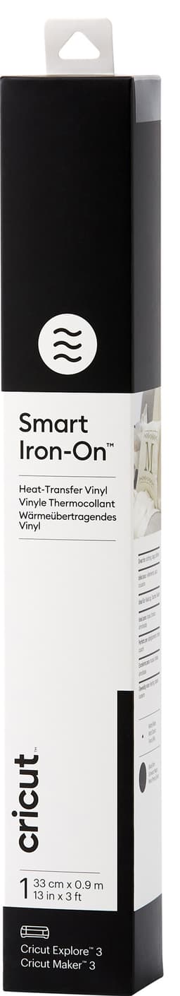 Cricut Smart Iron-On ark 33x91 (svart)