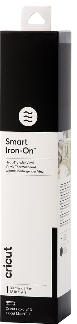 Cricut Smart Iron-On arkki 33x273 (musta)
