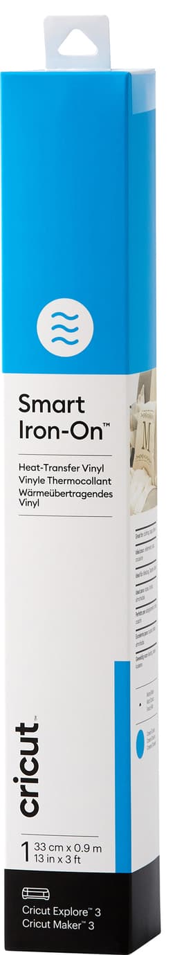 Cricut Smart Iron-On strykeark 33x91 (sjøblå)
