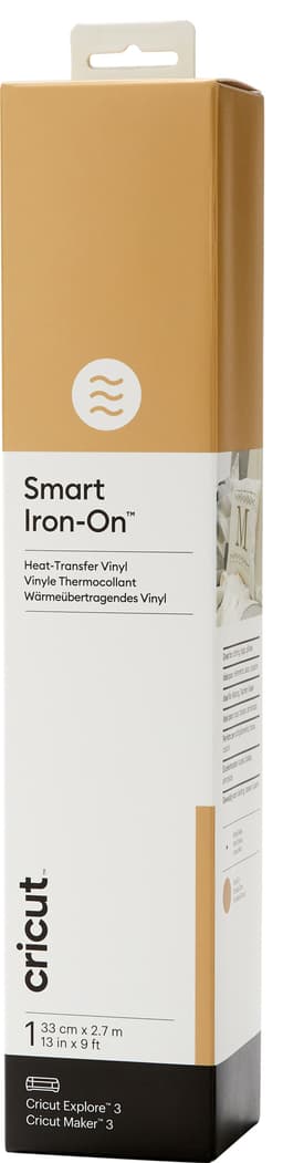 Cricut Smart Iron-On arkki 33x273 (kulta)