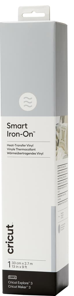 Cricut Smart Iron-On strykeark 33x273 (sølv)