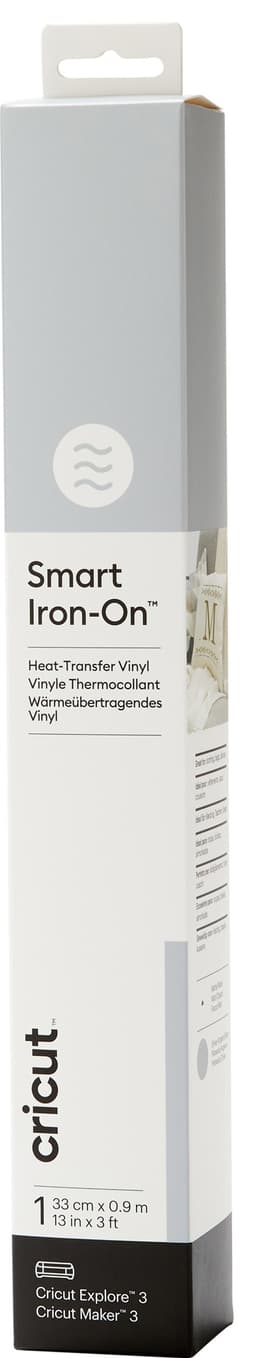 Cricut Smart Iron-On strykeark 33x91 (sølv)