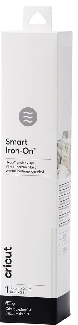Cricut Smart Iron-On strykeark 33x273 (hvit)