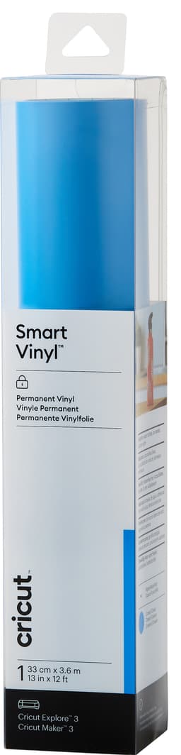 Cricut Smart Vinyl Permanent arkki 33 x 366 cm (merensininen)