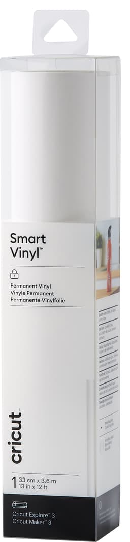 Cricut Smart Vinyl Permanent vinylark 33 x 366 cm (hvit)