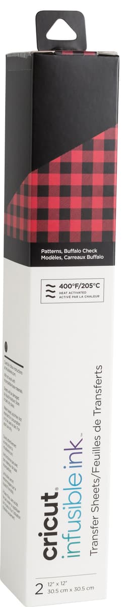 Cricut Infusible Ink siirtoarkit (2 kpl, Buffalo Check)