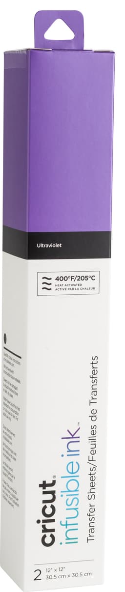 Cricut Infusible Ink overføringsark 2-pk. (ultrafiolett)