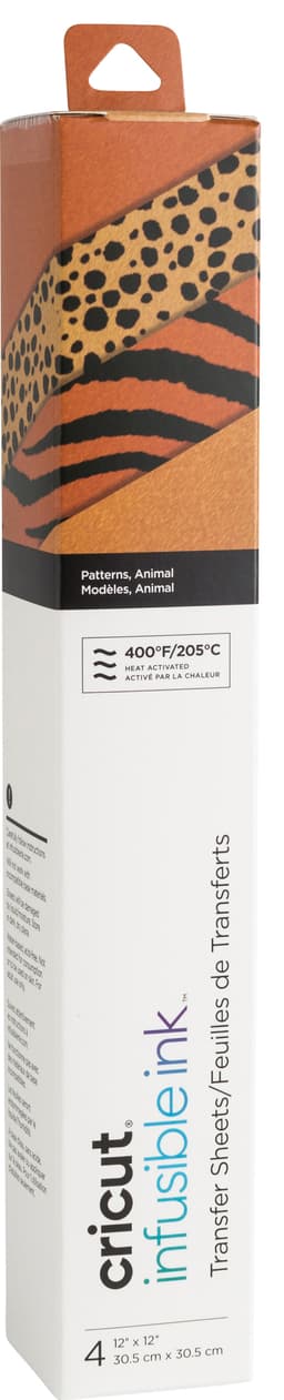 Cricut Infusible Ink siirtoarkit (4 kpl, eläinkuviot)