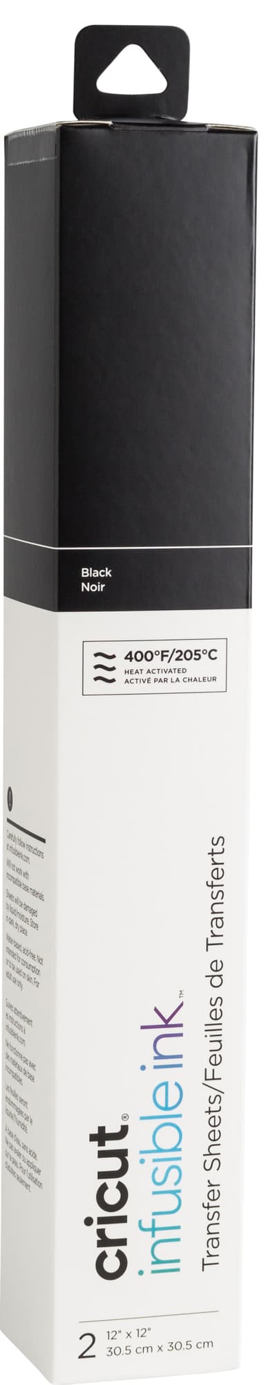 Cricut Infusible Ink overføringsark 2-pk. (sort)