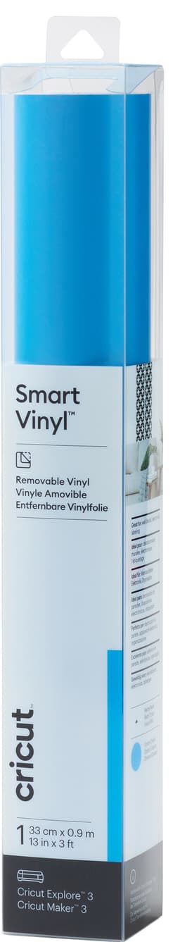 Cricut Smart Vinyl Removable arkki 33 x 91 cm (merensininen)