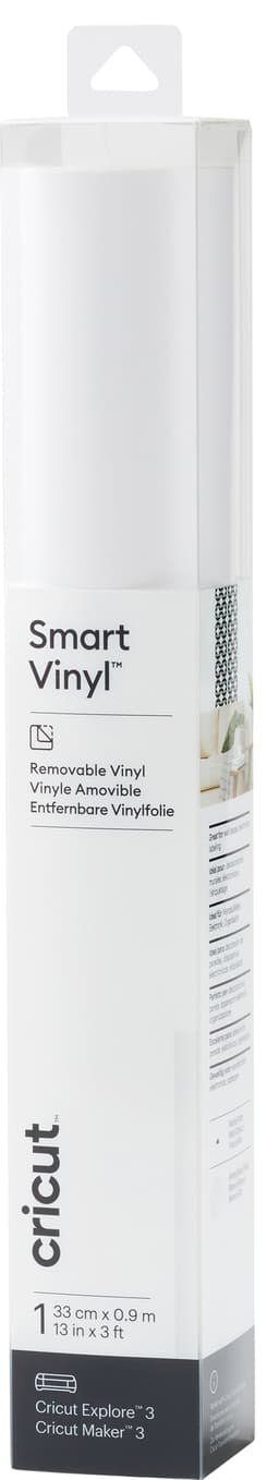 Cricut Smart Vinyl Removable ark 33 x 91 cm (vit)
