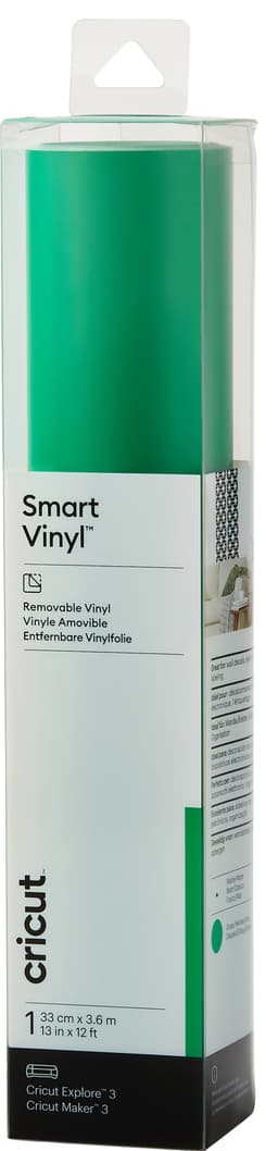 Cricut Smart Vinyl Removable vinylark 33 x 366 cm (gress)