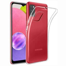 Silikondeksel gjenomsiktig Samsung Galaxy A03s