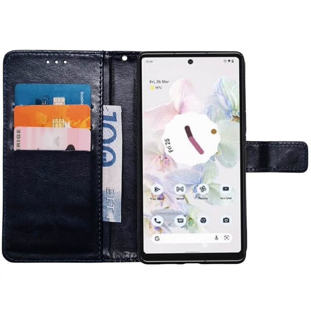 Mobilplånbok 3-kort Google Pixel 7 - Mörkblå