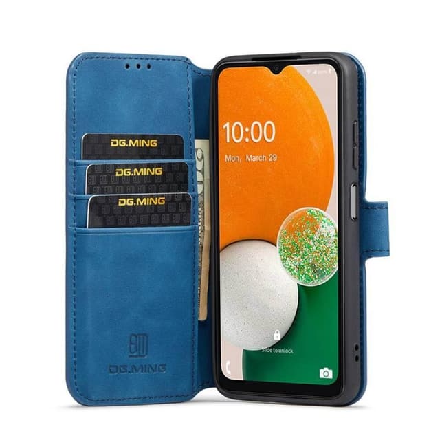 DG-Ming mobilplånbok 3-kort Samsung Galaxy A13 4G - Blå