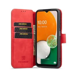 DG-Ming mobilplånbok 3-kort Samsung Galaxy A13 4G - Röd