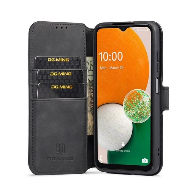 DG-Ming mobilplånbok 3-kort Samsung Galaxy A13 4G - Svart